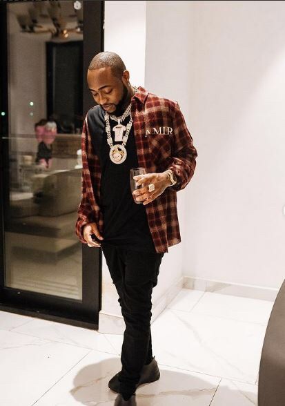 Nigerian Singer Davido react to the arrest of socialite Obi Cubana