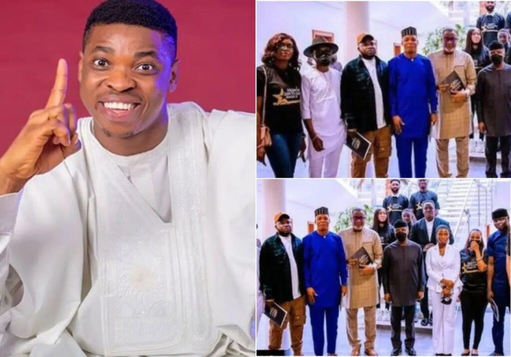 Comedian Woli Agba finally speak out about collecting bribe during his visit to Vice President Osinbajo