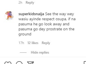 ‘If it’s Pasuma, he will prostrate on the floor’ Fans drags Saheed Osupa for greeting KWAM1 while bending slightly at an event