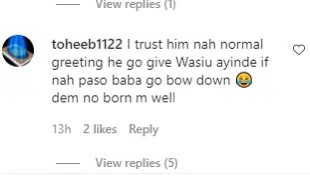 ‘If it’s Pasuma, he will prostrate on the floor’ Fans drags Saheed Osupa for greeting KWAM1 while bending slightly at an event