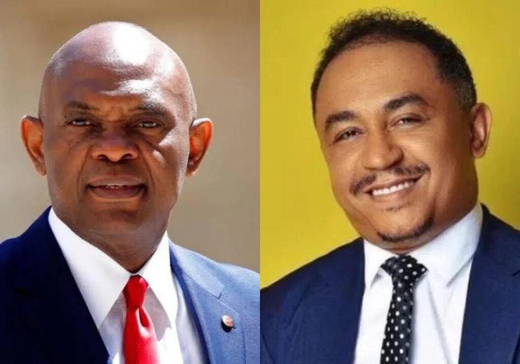 Nigerian react as Daddy Freeze does the unthinkable to Billionaire businessman, Tony Elumelu