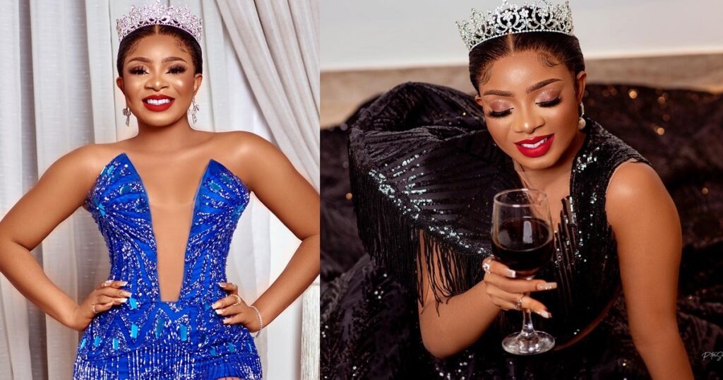 “I’m from a royal family” – BBNaija star, Queen explains why she always wears a crown after BBNaija show