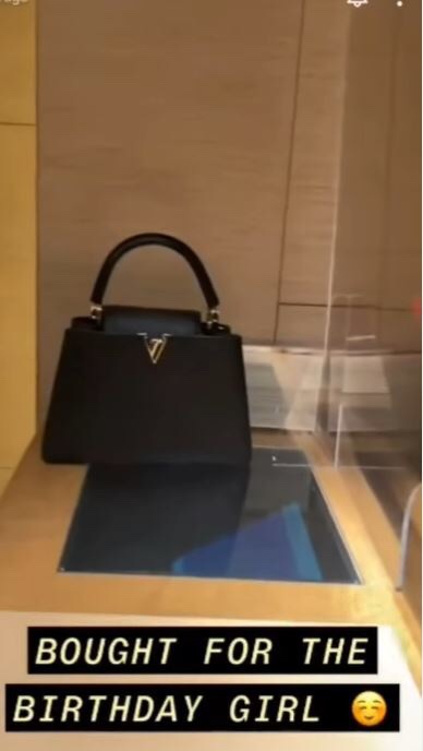 Lilian Afegbai gifts herself a designer handbag worth N2.6M to celebrate her 30th birthday (Video)