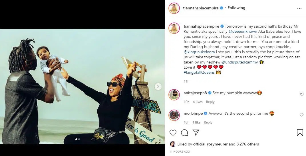 ‘I’ve never had this kind of peace and friendship since my years’ Toyin Lawani shares lovely moment with husband, Segun Wealth ahead of his birthday