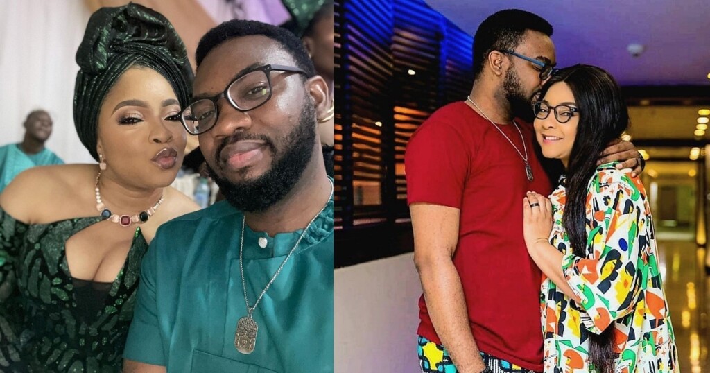 Actress, Linda Ejiofor and husband, Ibrahim Suleiman celebrates 3 years wedding anniversary with love