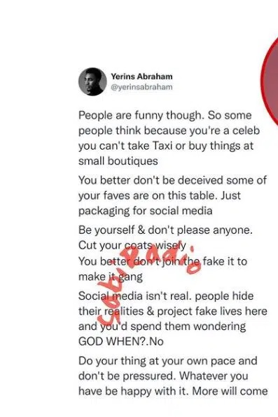 ‘Some of your faves are just packaging on social media’ BBNaija’s Yerins advice fans