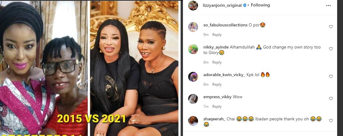 ‘This is real transformation’ Actress Lizzy Anjorin’s photo with her daughter Arike has gotten lot of attention