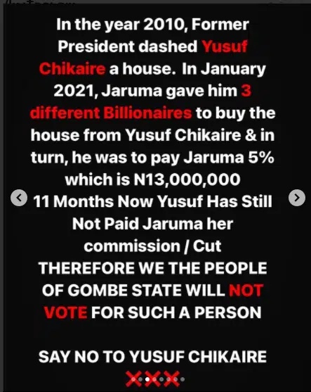 Jaruma fights nasty with Gombe gubernatorial candidate Yusuf Chikaire over claimed N13m debt