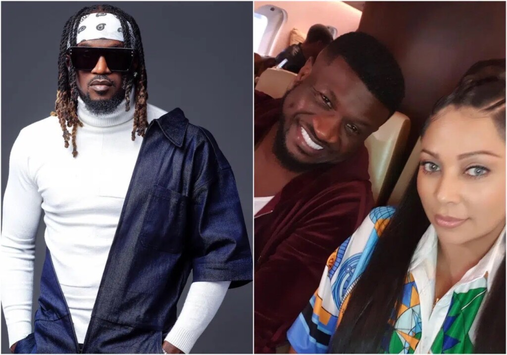 Rudeboy celebrates his brother, Peter and wife on their anniversary days after ending rift