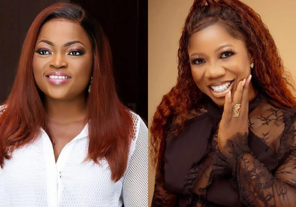 ‘Thank you for loving me the way you do’ Esther Kalejaiye showers praises on Funke Akindele