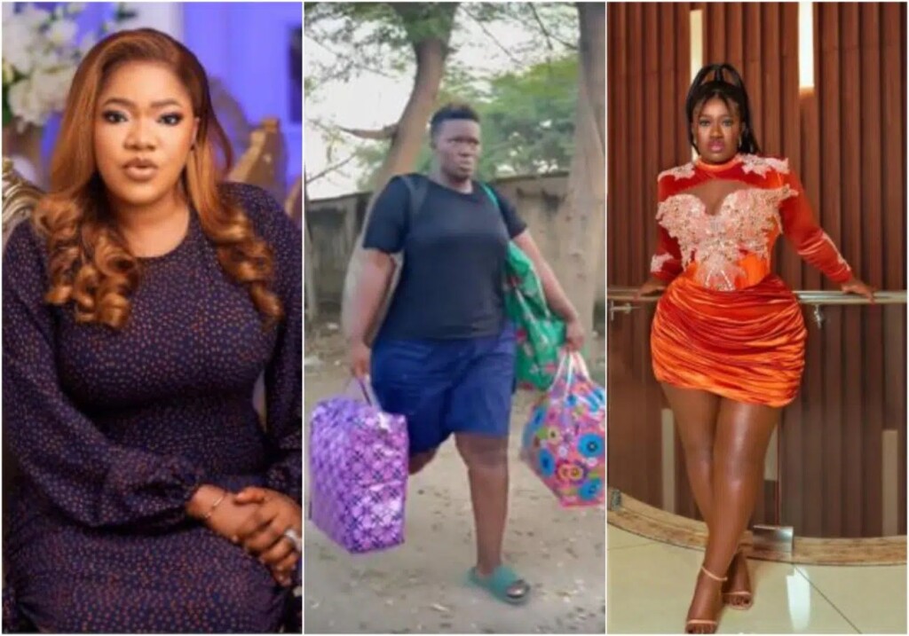 ‘I’ve disowned you’ Actress Toyin Abraham reacts after Comedienne Real Warri Pikin pull off an unexpected stunt