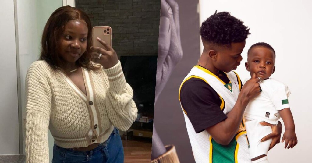 “Get counseling, stop looking for pity on internet” – Lyta’s baby mama harassed over reason for having son’s cloth with her always