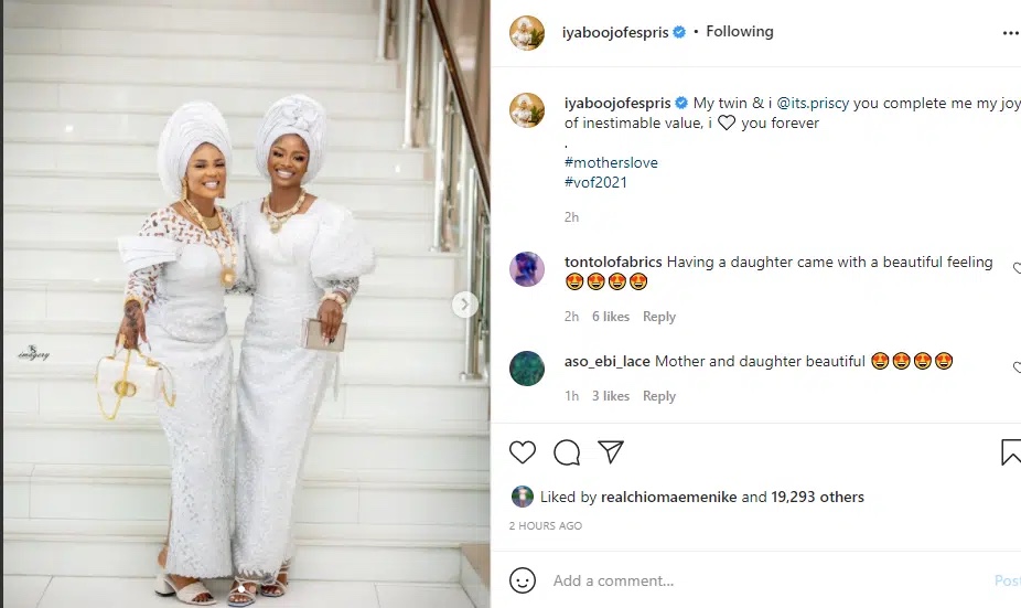 ‘My joy of inestimable value’, Iyabo Ojo lavish praise on her children, days after late mom’s burial