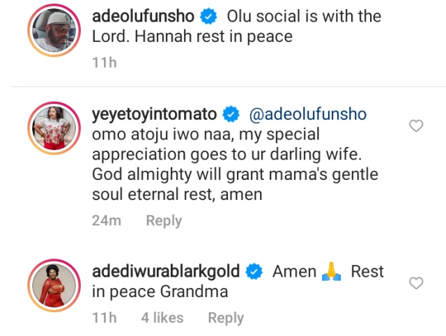 “I STILL MISS YOU MAMI” – YORUBA ACTOR, FUNSHO ADEOLU SHARES VIDEO OF THE LAST MOMENT HE GAVE HIS MOTHER A HAIR CUT (VIDEO)