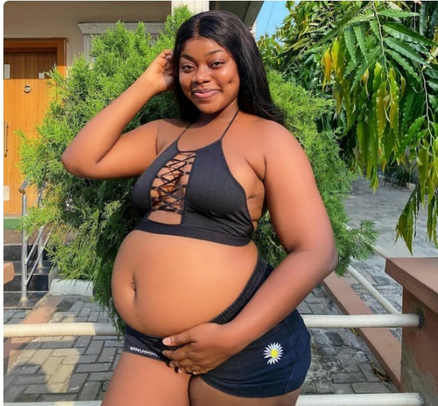 “I Am Tired Of Hiding It “Comedian Ashmusy reveal Photos Of her 6 Months old Pregnancy