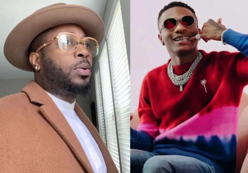 Tunde Ednut drag after referring to Wizkid as his younger brother|Video