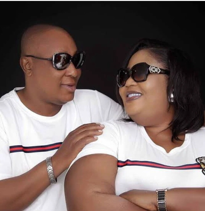 “HUBBY IS COOKING TODAY “- Chinyere Udoma Share Video Of Her Husband Cooking Skills In The Kitchen