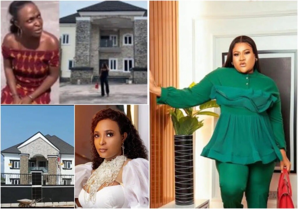 Actress Nkechi Blessing Celebrate Blessing Okoro as she unveils her multi-million mansion years after she was publicly disgraced