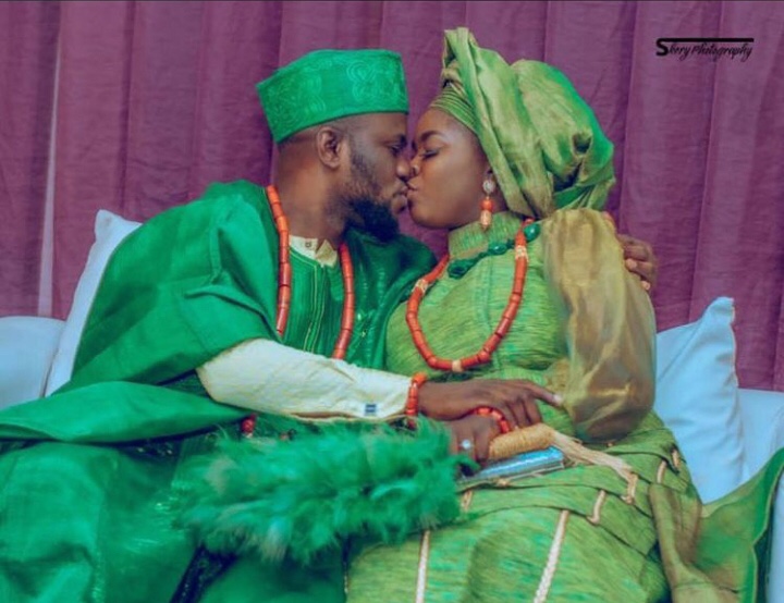 Actor Jamiu Azeez Reveal His Wedding Photos With Popular Actress.