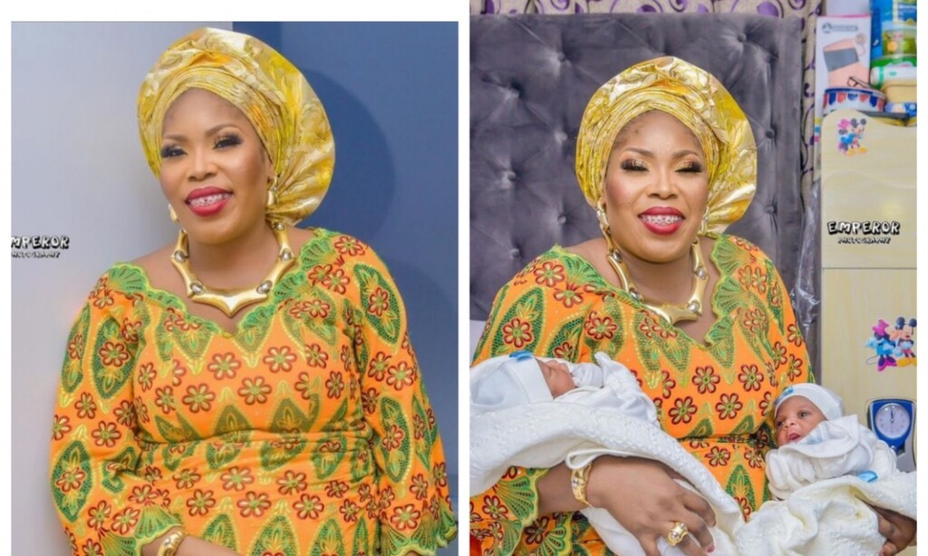 Actress Bimbo Success Proudly Display Her Twins On Social Media Platform(Photos)