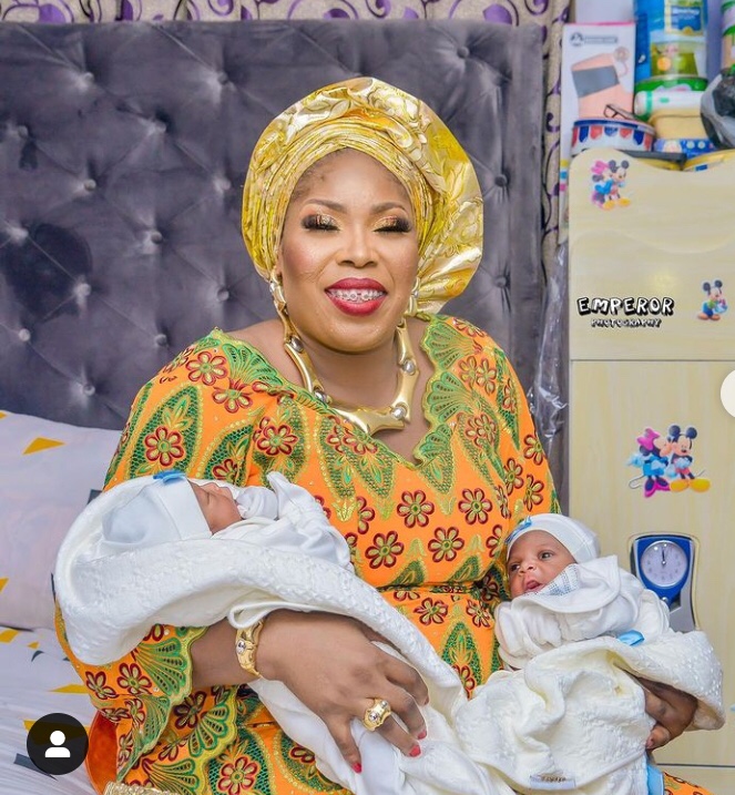 Actress Bimbo Success Proudly Display Her Twins On Social Media Platform(Photos)