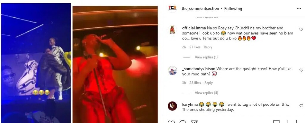 “That was how Rosy and Churchill start” Reactions as Tems calls Wizkid her brother