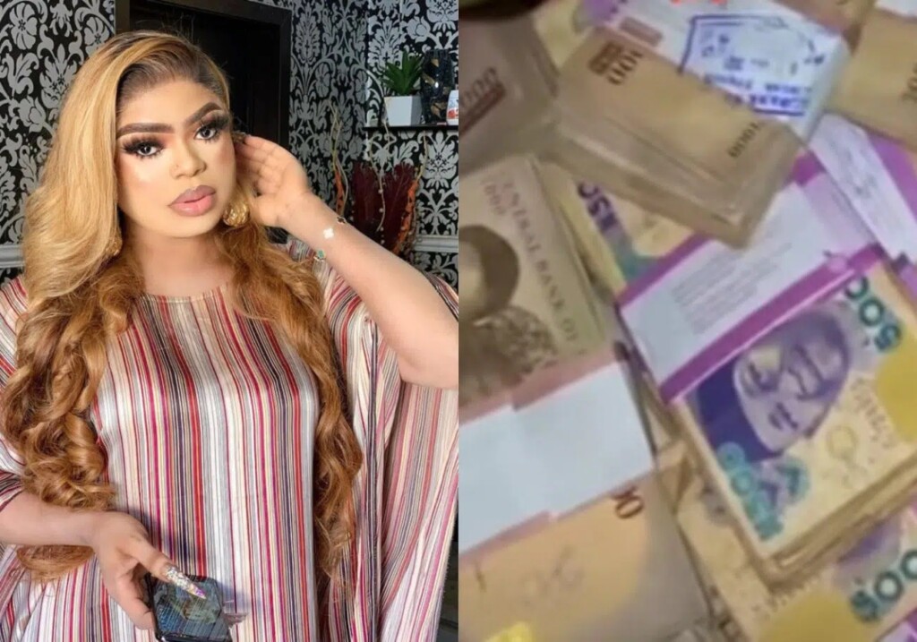 ‘Your life is too fake’ – Fans condemn Bobrisky for flashing N20m weekend money he allegedly got from his married boyfriend