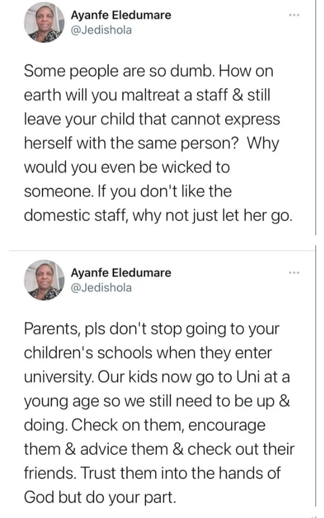 “HAVE A GOOD RELATIONSHIP WITH YOUR CHILDREN SO THEY CAN QUICKLY SPEAK UP WHEN THEY ARE BEING MOLESTED” – SINGER, SIMI’S MUM ADVISES PARENTS