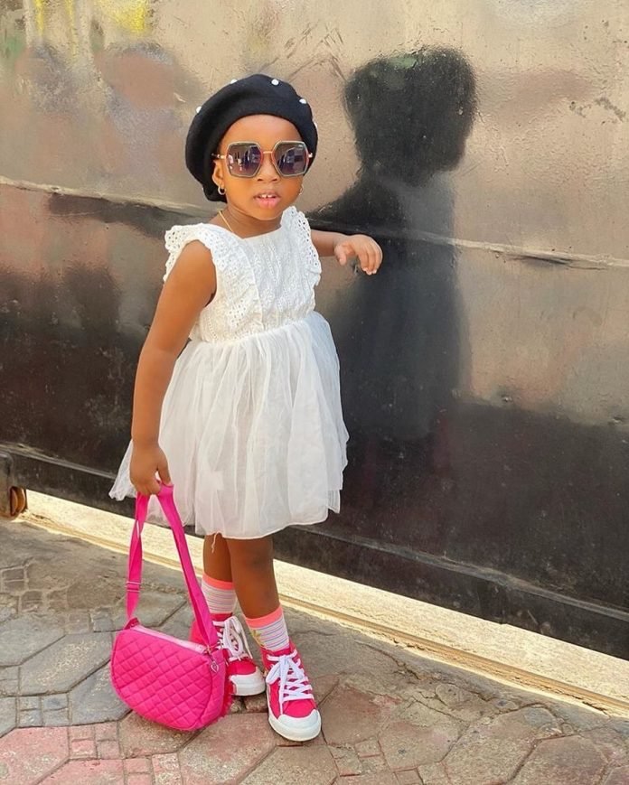 MEET ACTRESS BUKOLA ADEEYO, 3 YEAR OLD DAUGHTER JANELL WHO IS A MODEL (PHOTO)