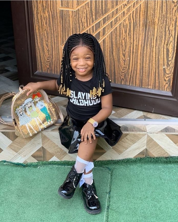 MEET ACTRESS BUKOLA ADEEYO, 3 YEAR OLD DAUGHTER JANELL WHO IS A MODEL (PHOTO)