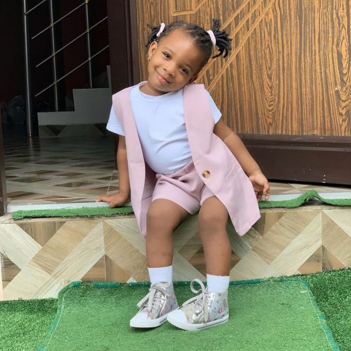 MEET ACTRESS BUKOLA ADEEYO, 3 YEAR OLD DAUGHTER JANELL WHO IS A MODEL (PHOTO)