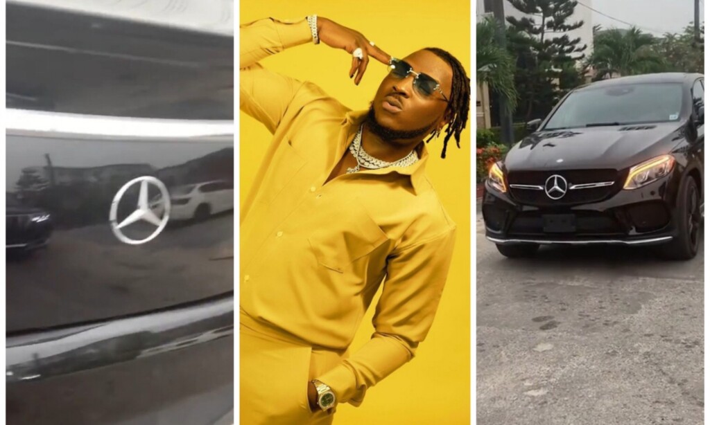 Singer, Peruzzi buys a Mercedes Benz as birthday gift (video)