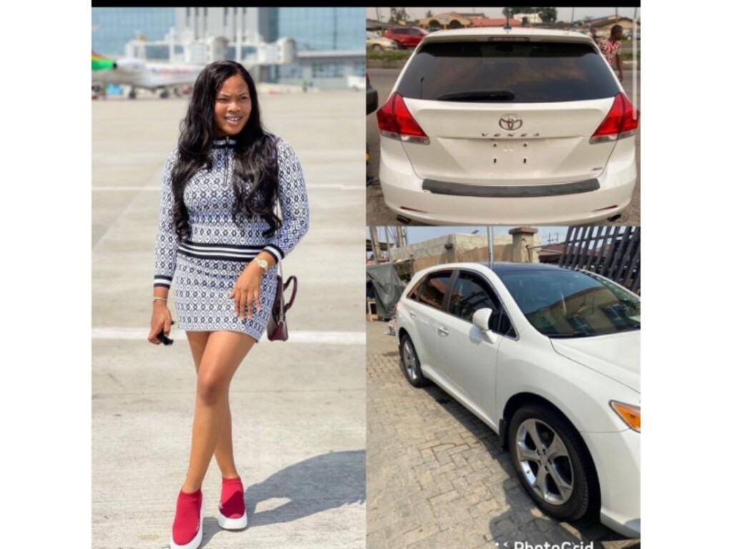 Congratulations As Actress Debbie Shokoya Acquires A Brand New Car