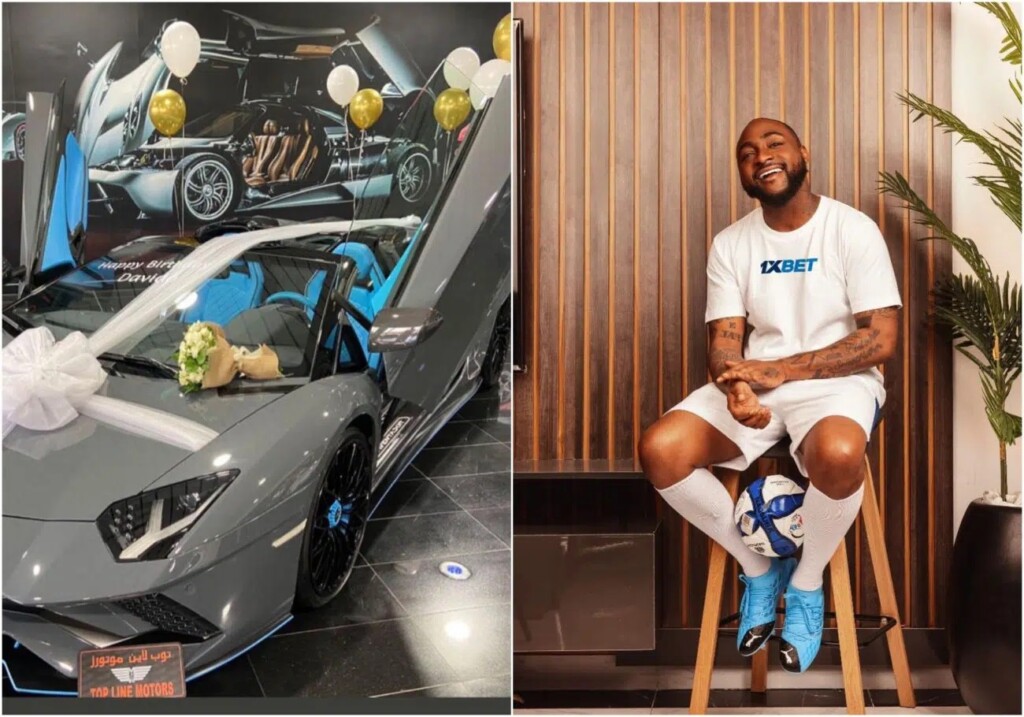 “save for rainy days” – Reactions as Davido adds the latest car to his garage (photos)