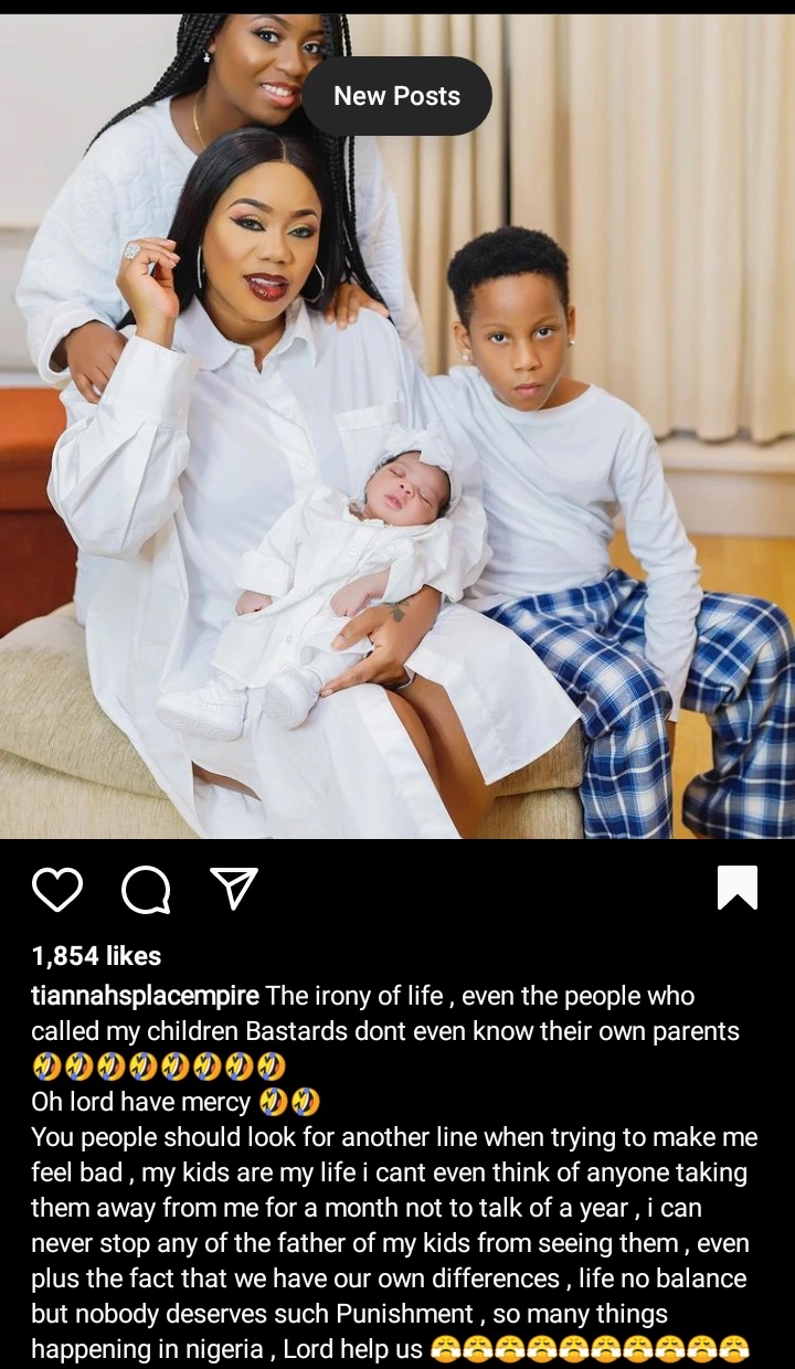 “Those Who Call My Children Bastard Don’t Know Their Own Parents” – Toyin Lawani Blast Haters