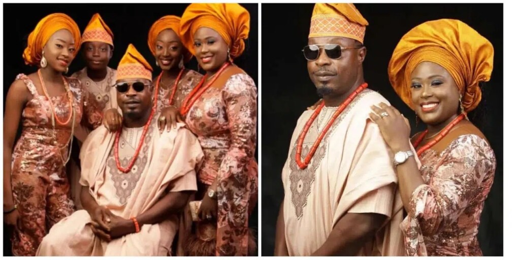 Veteran Eedris Abdulkareem shows off his family as he mark 18th wedding anniversary (Photo)