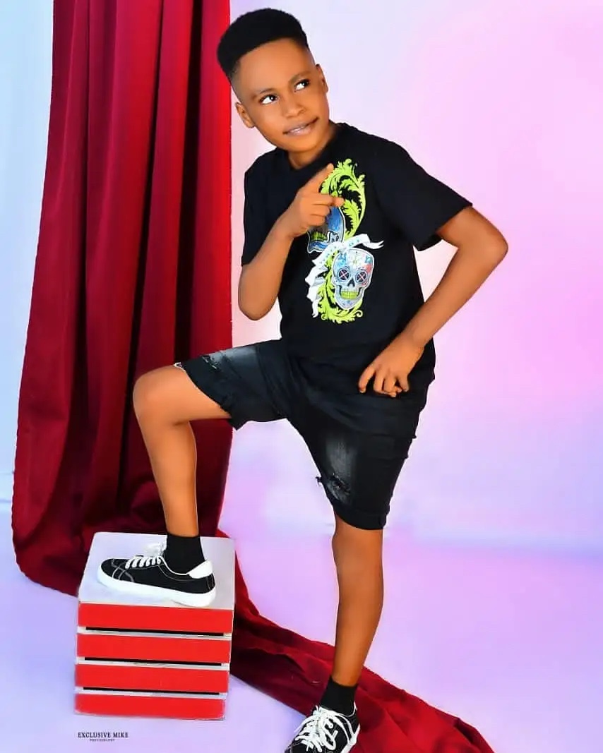 Nollywood Kid Actor Isaac Fred Celebrate His 9th birthday Today