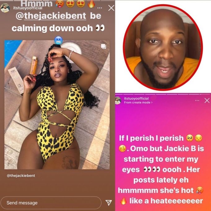 ‘Michael go use punch scatter all your face’ Reactions After BBNaija’s Tuoyo Declares Interest In Jackie B