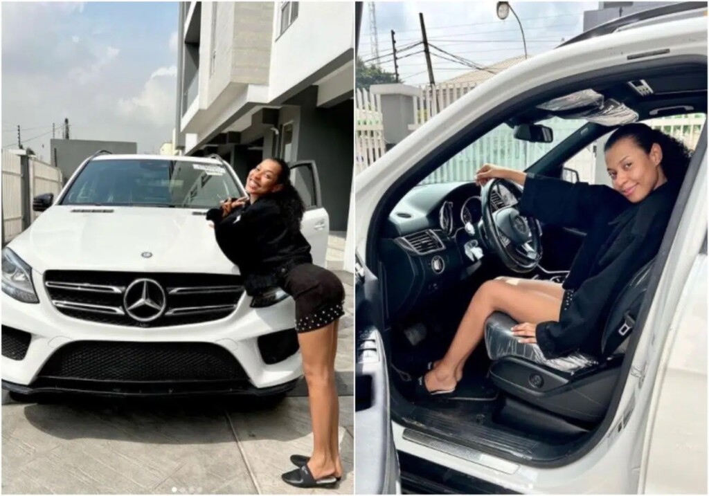 BBNaija’s Nini spent millions on a new car barely 24 hours after being disgraced for begging a car