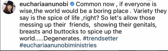 Tonto Dikeh vs Bobrisky fight: Actress Eucharia Anunobi give reason