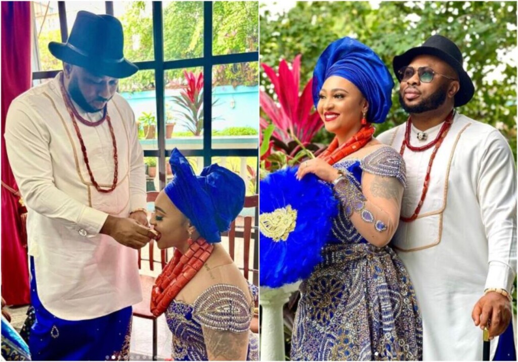 ‘Marrying you have brought satisfaction to me’ Actress Rosy Meurer celebrates her 1st wedding anniversary with Olakunle Churchill