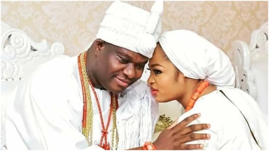 Ooni’ of Ife’s ‘former’ wife, Naomi is reportedly NOT back to the palace (details)