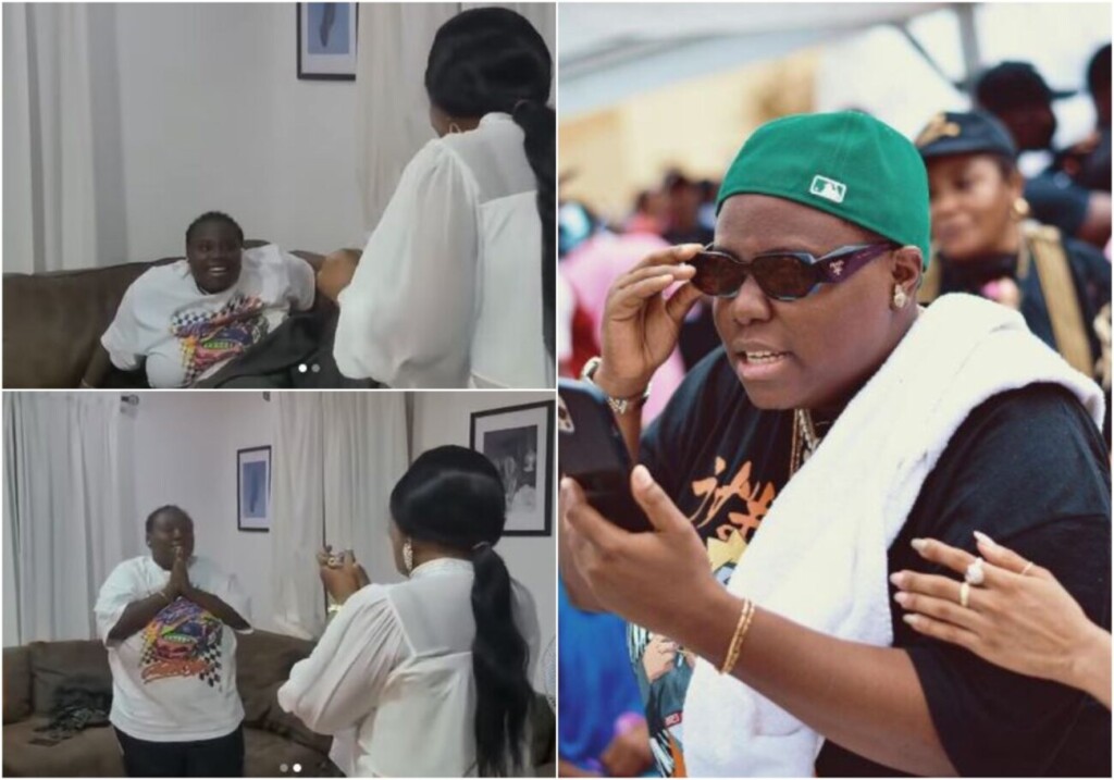 Singer Teni get emotional as Tope Alabi surprised her on her birthday