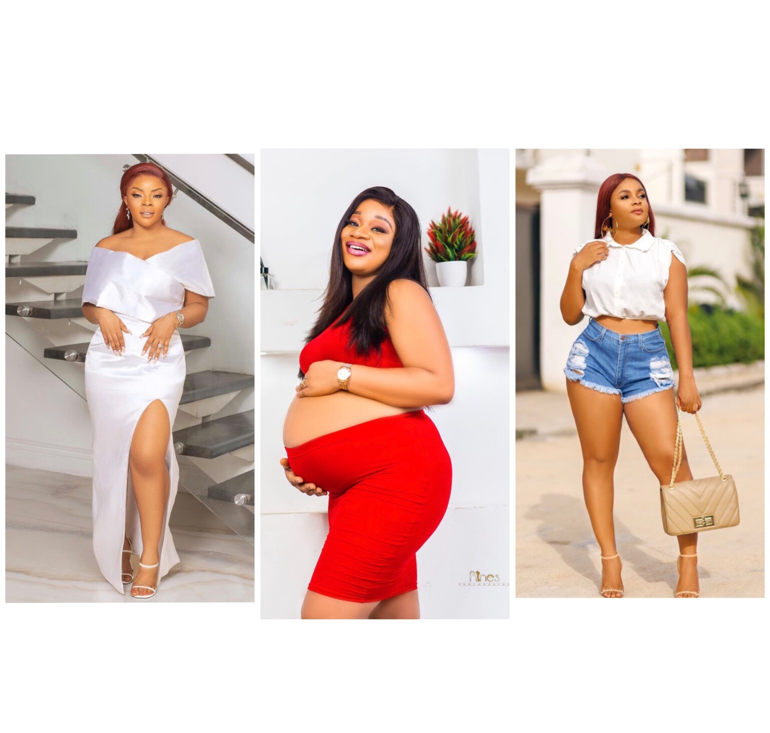 Bimbo Ademoye, Laura Ikeji others celebrate Chiamaka Nwokeukwu as she welcomes daughter