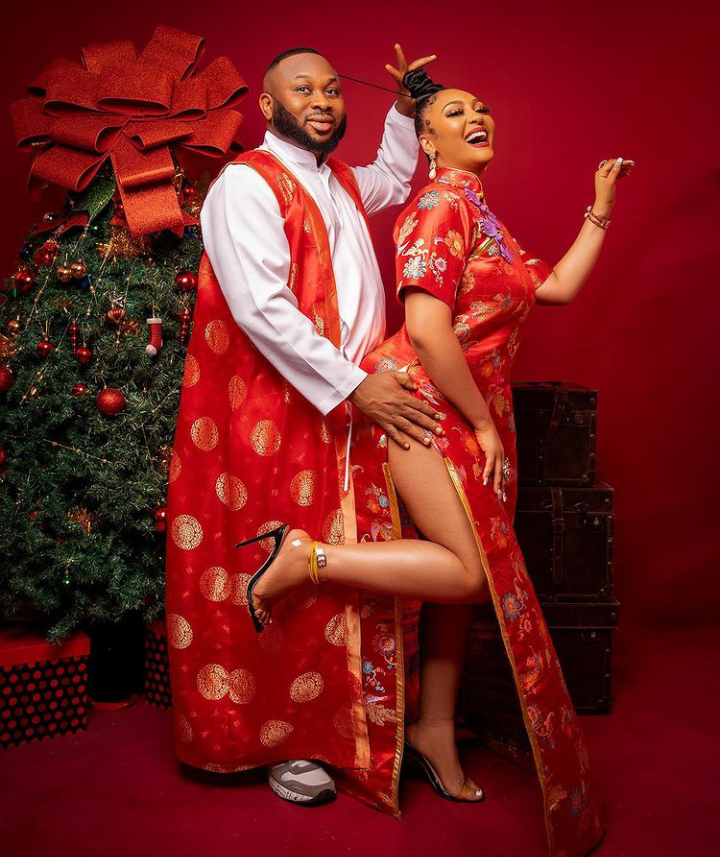 Toyin Abraham, Tonto Dikeh, other celebrities shower fans with lovely Christmas family photos