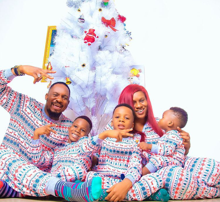 Toyin Abraham, Tonto Dikeh, other celebrities shower fans with lovely Christmas family photos