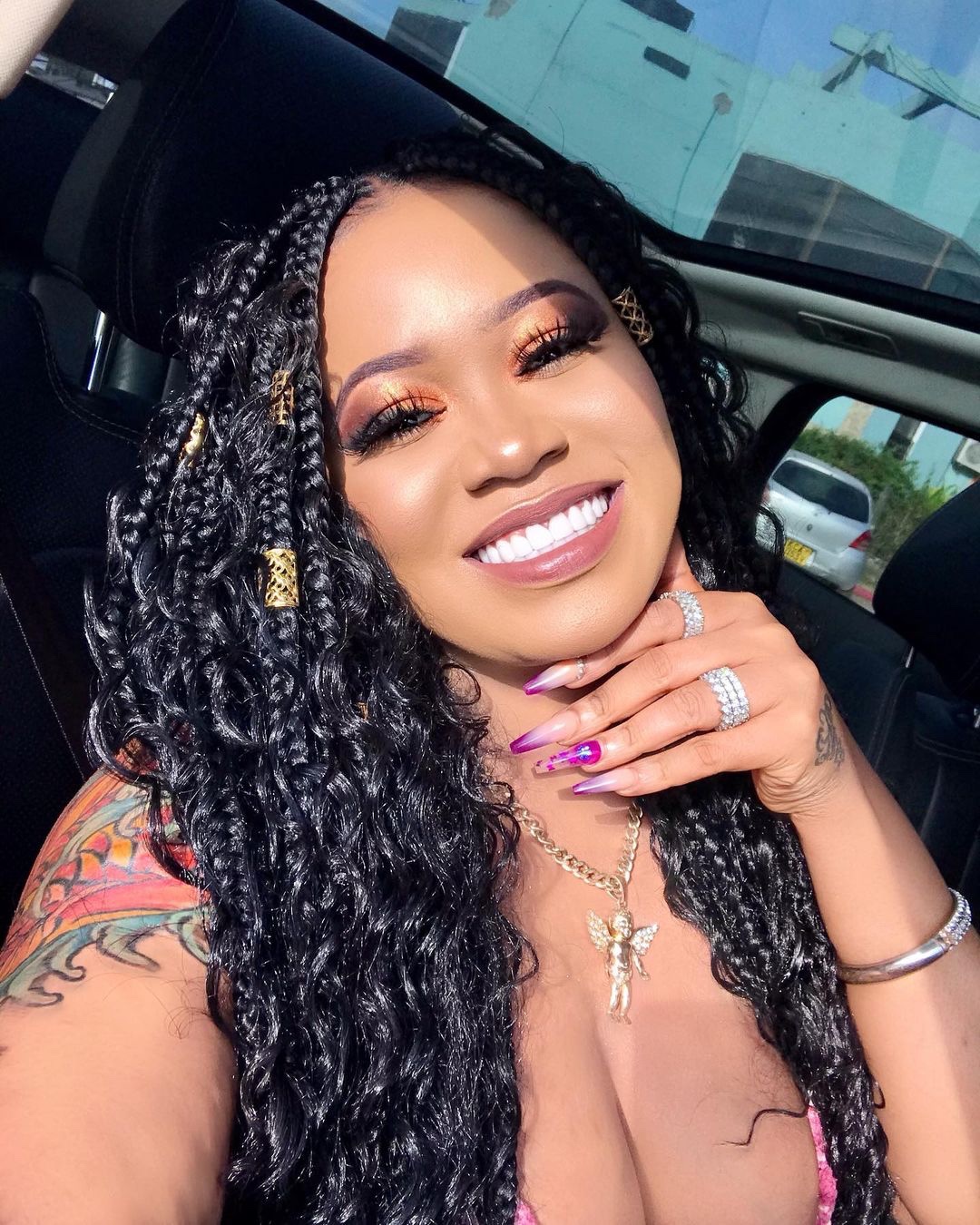 “I pray my daughter never gets to do fake nails, lashes, wigs in future” — Socialite, Vera Sidika spill