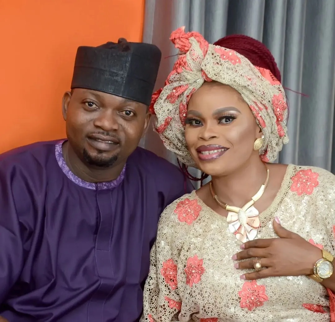 ‘After so many heartbreak, you came to my rescue’ Actor Adekola Tijani Aka Kamilu celebrate his 14th wedding anniversary