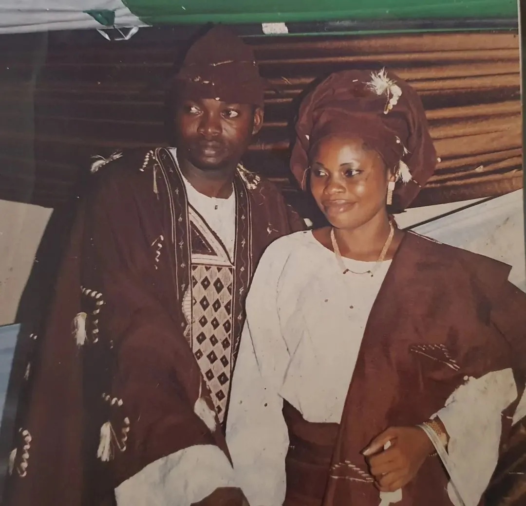 ‘After so many heartbreak, you came to my rescue’ Actor Adekola Tijani Aka Kamilu celebrate his 14th wedding anniversary