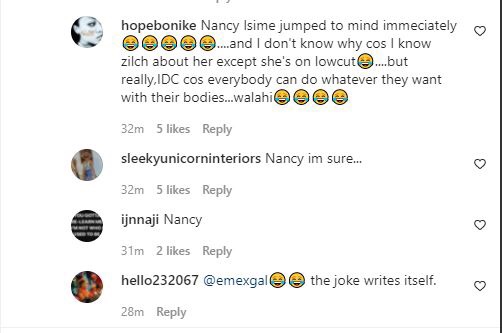 ‘It’s Nancy Isimie’ BBNaija’s Beatrice leaves fans in guess over a particular actress who is faithful to her man